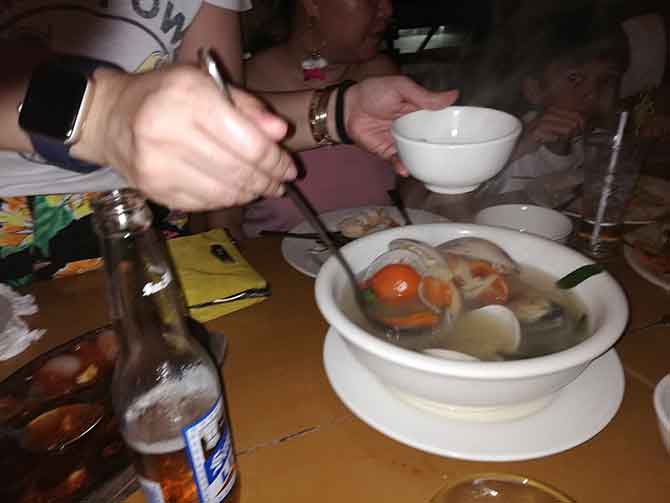 clam soup